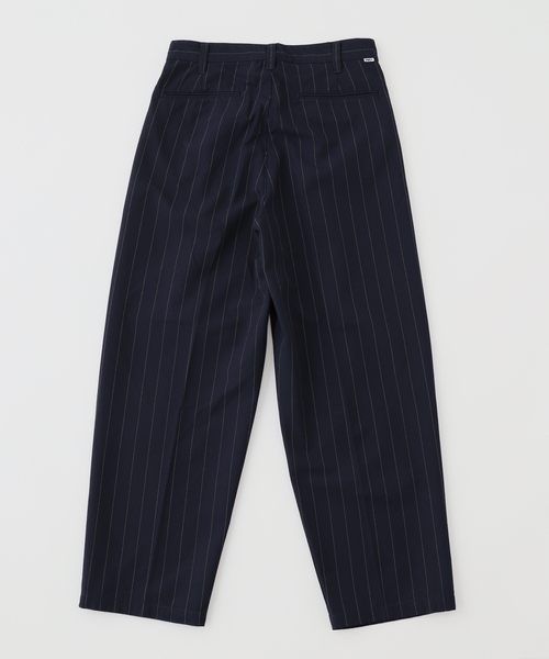 OBEY(オベイ)の「OBEY / オベイ DEAN STRIPE PLEATED PANT(スラックス・メンズ・ブラウン/ネイビー・32/30)」の6枚目の写真