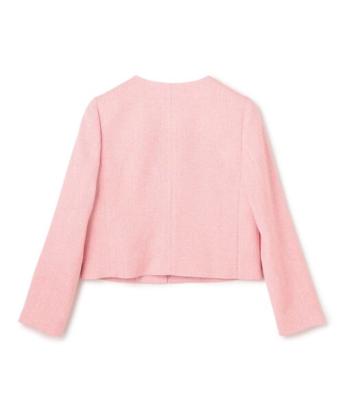TOCCA（トッカ）の「MIST TWEED ジャケット（ノーカラージャケット・レディース・ブラック系5/ピンク系5・0/2/4/6）」の11枚目の写真
