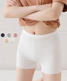 ペチパンツ ペチコートパンツ インナーショーツ 無地 ボックスショーツ シームレス 下着 インナーパンツ