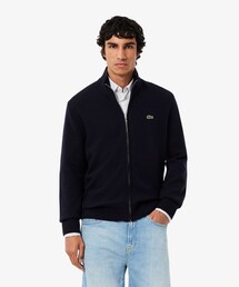 LACOSTE | ハイネックフルジップ ウールニットセーター(ニット/セーター)