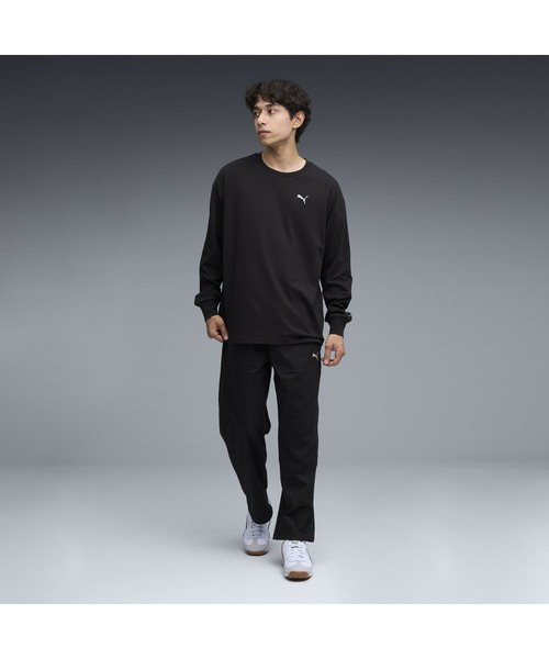 PUMA（プーマ）の「PUMA プーマ ユニセックス NEKO-san 長袖 バックプリント Ｔシャツ（Tシャツ/カットソー・メンズ・ブラック/ホワイト・X-LARGE/X-SMALL/SMALL/LARGE/MEDIUM）」の4枚目の写真