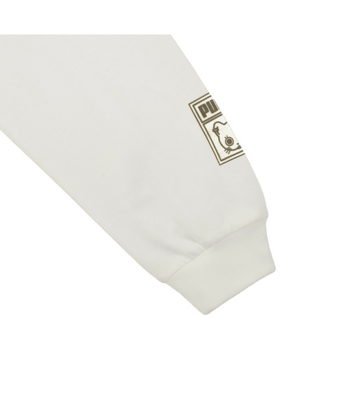 PUMA（プーマ）の「PUMA プーマ ユニセックス NEKO-san 長袖 バックプリント Ｔシャツ（Tシャツ/カットソー・メンズ・ブラック/ホワイト・X-LARGE/X-SMALL/SMALL/LARGE/MEDIUM）」の14枚目の写真