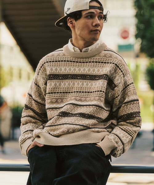 フェアアイルクルーニット（ニット/セーター）｜417 EDIFICE（フォー