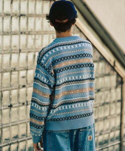 セール】フェアアイルクルーニット（ニット/セーター）｜417 EDIFICE