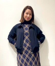 BROOKS BROTHERS / ブルゾン/S/ウール/BLK/無地 BROOKS BROTHERS｜ブルックス ブラザーズのブルゾン（無地）通販