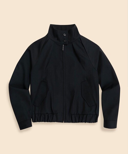 BROOKS BROTHERS(ブルックスブラザーズ)の「ウール フロントタック ボマージャケット(ブルゾン・レディース・ネイビー・0/2/4)」の2枚目の写真