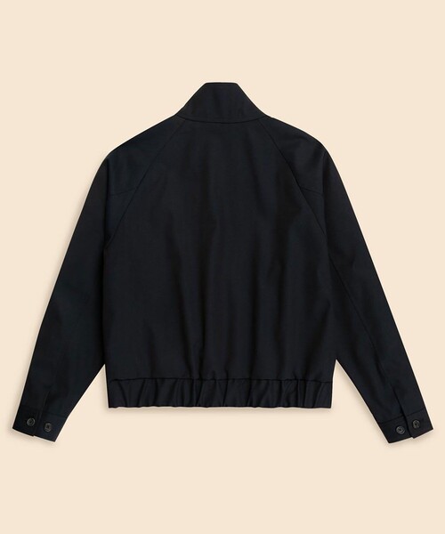 BROOKS BROTHERS(ブルックスブラザーズ)の「ウール フロントタック ボマージャケット(ブルゾン・レディース・ネイビー・0/2/4)」の3枚目の写真