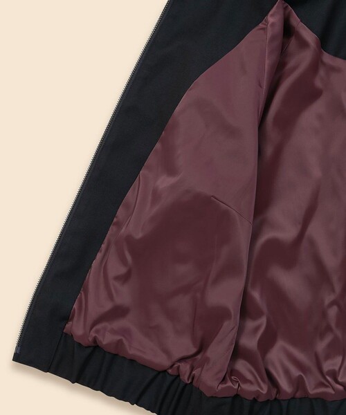BROOKS BROTHERS(ブルックスブラザーズ)の「ウール フロントタック ボマージャケット(ブルゾン・レディース・ネイビー・0/2/4)」の6枚目の写真