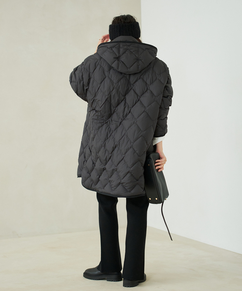 plage（プラージュ）の「WOOLRICH / ウールリッチ HERITAGE CAPE コート（ダウンジャケット/コート・レディース・ブラック・FREE）」の18枚目の写真