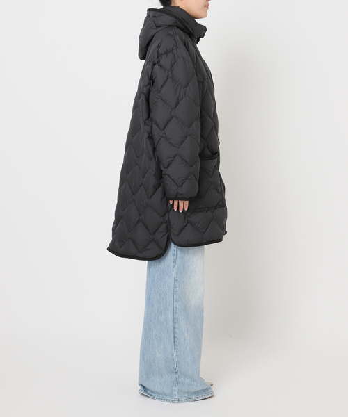 plage（プラージュ）の「WOOLRICH / ウールリッチ HERITAGE CAPE コート（ダウンジャケット/コート・レディース・ブラック・FREE）」の9枚目の写真