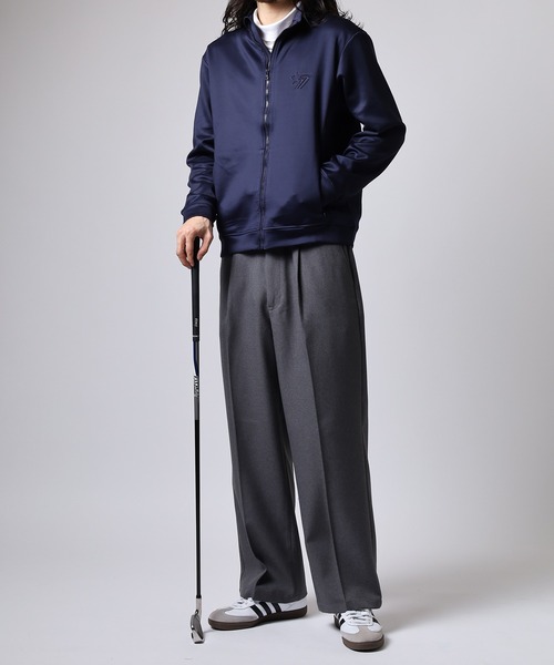 stella77golf（ステラセブンティーンセブンゴルフ）の「蛍光カラーゴルフスタンドJKT（ブルゾン・メンズ・ブラック/ネイビー/ホワイト・XXL/L/XL/M）」の20枚目の写真