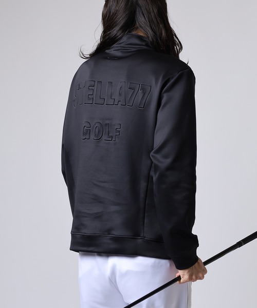 stella77golf（ステラセブンティーンセブンゴルフ）の「蛍光カラーゴルフスタンドJKT（ブルゾン・メンズ・ブラック/ネイビー/ホワイト・XXL/L/XL/M）」の13枚目の写真