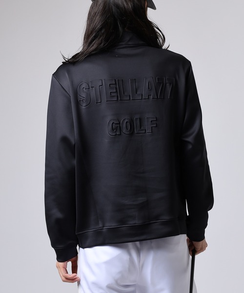 stella77golf（ステラセブンティーンセブンゴルフ）の「蛍光カラーゴルフスタンドJKT（ブルゾン・メンズ・ブラック/ネイビー/ホワイト・XXL/L/XL/M）」の12枚目の写真