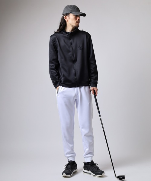 stella77golf（ステラセブンティーンセブンゴルフ）の「蛍光カラーゴルフスタンドJKT（ブルゾン・メンズ・ブラック/ネイビー/ホワイト・XXL/L/XL/M）」の14枚目の写真