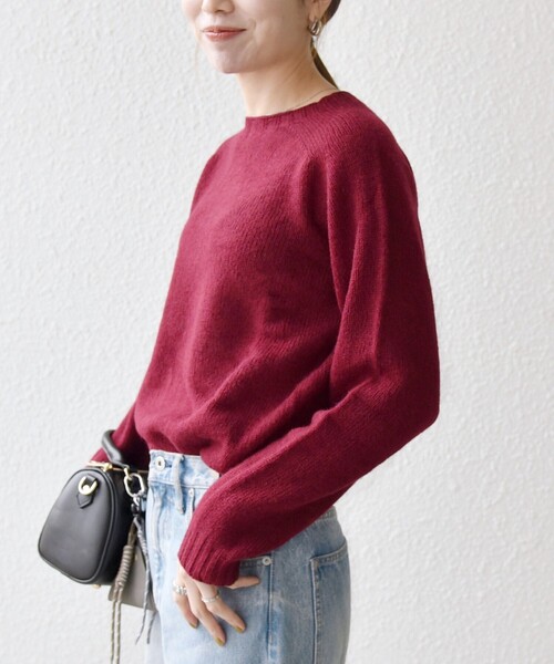 SHIPS any別注】Harley of Scotland:〈手洗い可能〉シェットランド