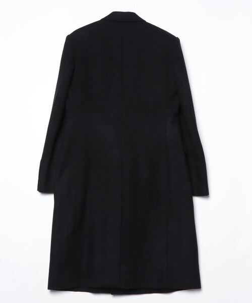 JOHN LAWRENCE SULLIVAN(ジョンローレンスサリバン)の「MELTON DOUBLE BREASTED CHESTERFIELD COAT(チェスターコート・メンズ・ブラック・48/46/44)」の3枚目の写真