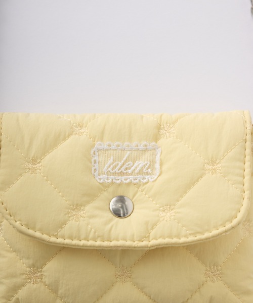 idem（イデム）の「paddet chain pouch bag / 中綿ショルダーバッグ（ショルダーバッグ・レディース・アイボリー/イエロー・FREE）」の18枚目の写真
