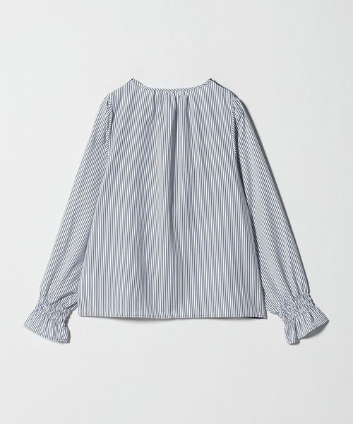 A DAY IN THE LIFE UNITED ARROWS(アデイインザライフユナイテッドアローズ)の「カット×サテン キャンディスリーブトップス <A DAY IN THE LIFE>(Tシャツ/カットソー・レディース・ナチュラル/ネイビー/ダークグレー・FREE)」の11枚目の写真