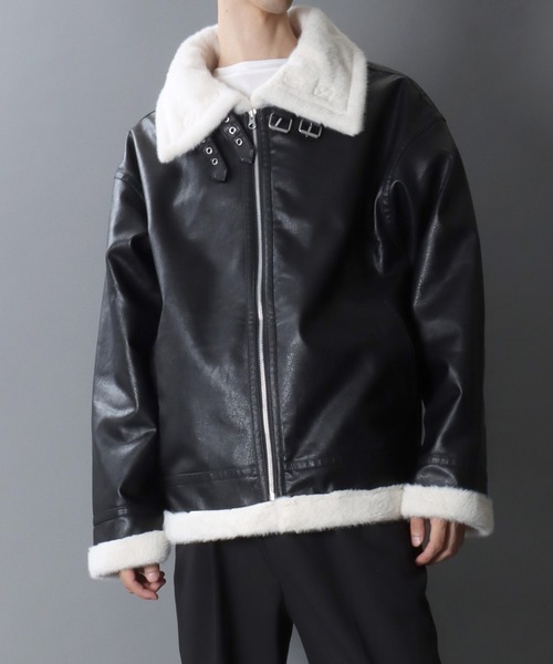 TYPE B-3 黒レザージャケット 楽天市場】b3 革ジャン（テイスト（ファッション）ミリタリー