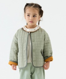 moimoln（モイモルン）の「【SOFT&】軽量パデットノーカラージャケット（ノーカラージャケット・キッズ）」