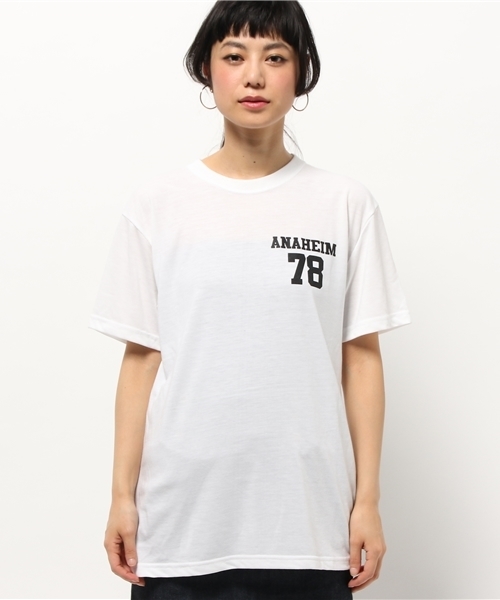 CRYSTAL BALL（クリスタルボール）の「78 Print TS M（Tシャツ/カットソー・レディース・ブラック/ブルー/ホワイト・LARGE/MEDIUM）」の10枚目の写真