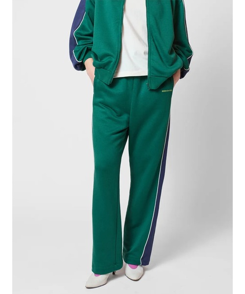 BOBO CHOSES(ボボショーズ)の「Striped jogging pants(その他パンツ・レディース・ダークグリーン・L/S/XS/M/XL)」の1枚目の写真