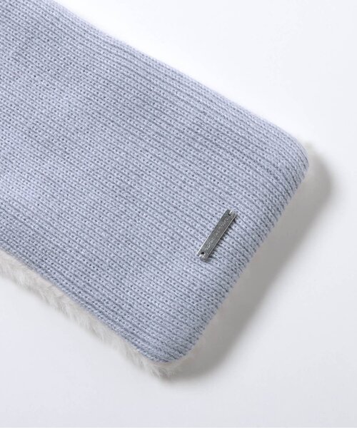 apres les cours（アプレレクール）の「リボンファーマフラー（マフラー・キッズ・アイボリー/サックスブルー/ピンク・120/140）」の13枚目の写真