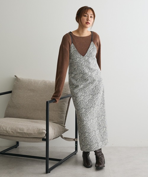 セール】ゼブラ柄キャミワンピース（ワンピース）｜CRAFT STANDARD