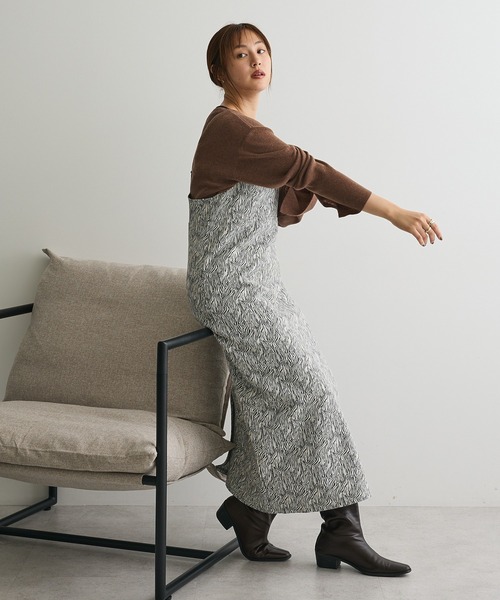 セール】ゼブラ柄キャミワンピース（ワンピース）｜CRAFT STANDARD