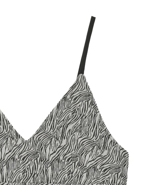 セール】ゼブラ柄キャミワンピース（ワンピース）｜CRAFT STANDARD