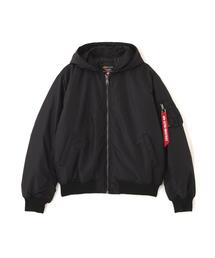 Alpha Industries/アルファ インダストリーズ/MA-1 HOODED OXFORD FLIGHT JACKET/エムエーワン フード オックスフォード フライトジャケット