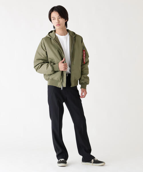 Alpha Industries/アルファ インダストリーズ/MA-1 HOODED OXFORD