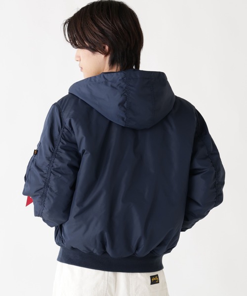 Alpha Industries/アルファ インダストリーズ/MA-1 HOODED OXFORD
