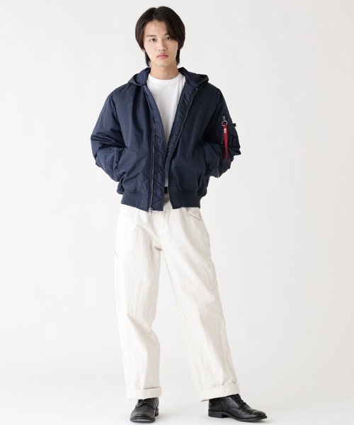 Alpha Industries/アルファ インダストリーズ/MA-1 HOODED OXFORD