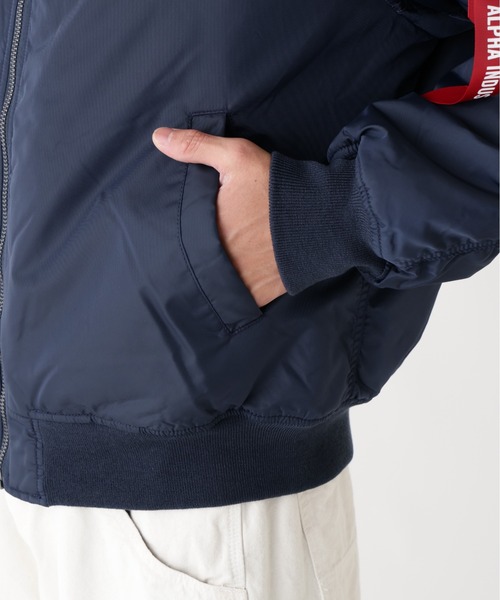 Alpha Industries/アルファ インダストリーズ/MA-1 HOODED OXFORD