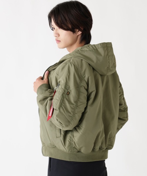 Alpha Industries/アルファ インダストリーズ/MA-1 HOODED OXFORD