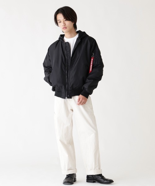 Alpha Industries/アルファ インダストリーズ/MA-1 HOODED OXFORD