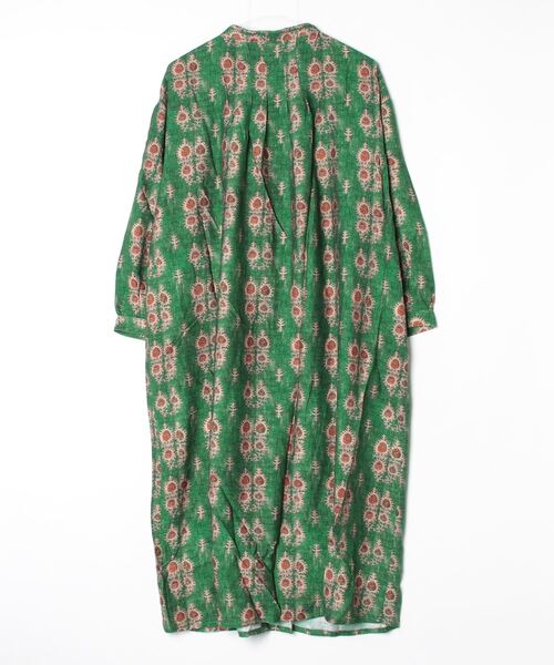 sandy（サンディー）の「プリントタックワンピース（ワンピース・レディース・その他/その他1/ネイビー/グリーン・FREE）」の5枚目の写真