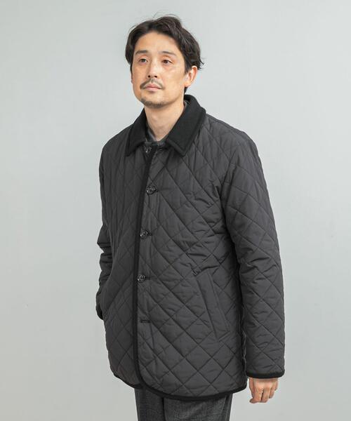 URBAN RESEARCH DOORS(アーバンリサーチドアーズ)の「LIFE STYLE TAILOR LIMONTA EAST キルティングコート(その他アウター・メンズ・ブラック/ネイビー・MEDIUM/LARGE)」の10枚目の写真
