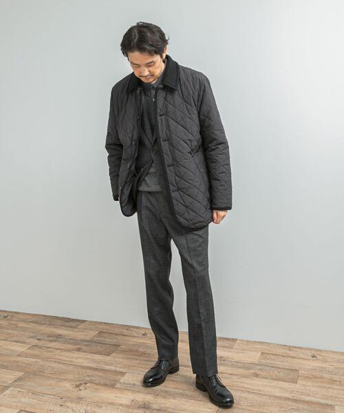 URBAN RESEARCH DOORS(アーバンリサーチドアーズ)の「LIFE STYLE TAILOR LIMONTA EAST キルティングコート(その他アウター・メンズ・ブラック/ネイビー・MEDIUM/LARGE)」の13枚目の写真