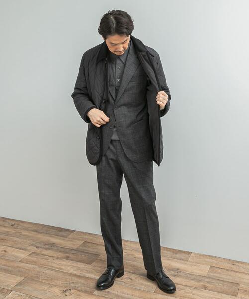 URBAN RESEARCH DOORS(アーバンリサーチドアーズ)の「LIFE STYLE TAILOR LIMONTA EAST キルティングコート(その他アウター・メンズ・ブラック/ネイビー・MEDIUM/LARGE)」の15枚目の写真