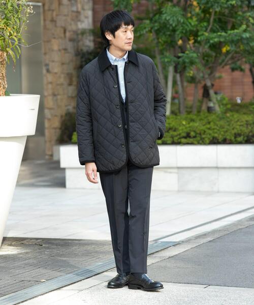 URBAN RESEARCH DOORS(アーバンリサーチドアーズ)の「LIFE STYLE TAILOR LIMONTA EAST キルティングコート(その他アウター・メンズ・ブラック/ネイビー・MEDIUM/LARGE)」の19枚目の写真