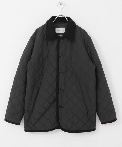 Liten　リテン　キルティングコート　ブラック Liten リテン キルティングコート Liten キルティングコート BLACK