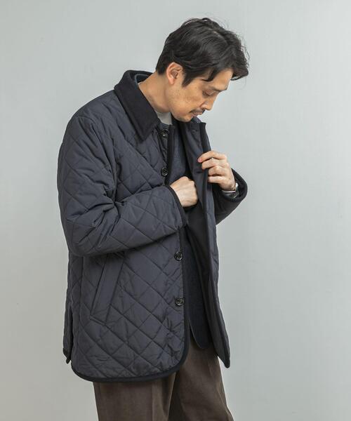 URBAN RESEARCH DOORS(アーバンリサーチドアーズ)の「LIFE STYLE TAILOR LIMONTA EAST キルティングコート(その他アウター・メンズ・ブラック/ネイビー・MEDIUM/LARGE)」の6枚目の写真