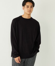 SHIPS Colors | SHIPS Colors:〈吸湿発熱・洗濯機可能〉CELLN(R) × ウール 14ゲージ ニット(ニット/セーター)