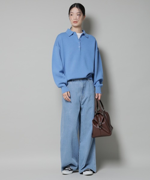 NANO universe（ナノユニバース）の「ショルダー付きフラップミニボストン（ショルダーバッグ・レディース・ブラック/ブラウン・F）」の7枚目の写真