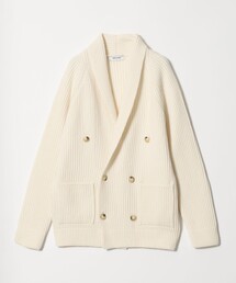 Gran Sasso（グランサッソ）の「＜Gran Sasso＞DOUBLE BREASTED CARDIGAN/ダブルブレステッド カーディガン（カーディガン/ボレロ）」