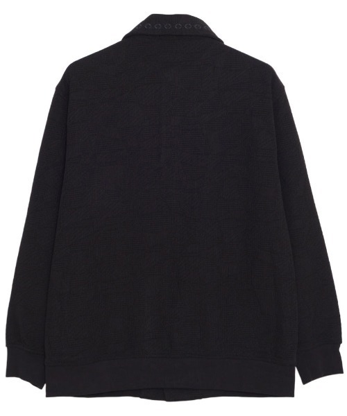 BENUSTA(ベヌスタ)の「『BENUSTA/ベヌスタ』ジャガードジャケット【GC】(ブルゾン・メンズ・ブラック/アイボリー・L/XL)」の10枚目の写真