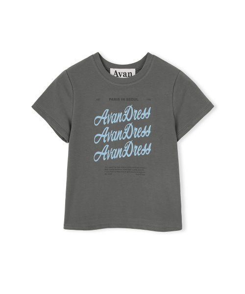 AVANDRESS(アバンドレス )の「Bagel Crop T-shirt - 3COL(Tシャツ/カットソー・レディース・アイボリー/ホワイト/チャコール・SMALL/MEDIUM)」の8枚目の写真