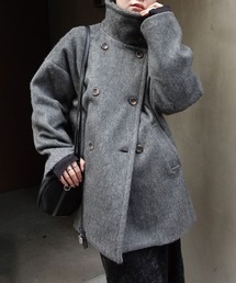 CORNERS | シャギースタンドカラーコート(ステンカラーコート)